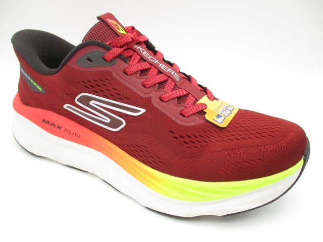 スケッチャーズ SLIP-INS MAX CUSHONING MAX RUN 221000-RDMT