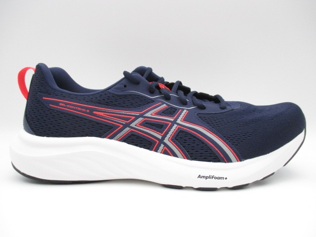 ASICS アシックス　GEL-CONTEND 9 406　ネイビー/レッド　エクストラワイド