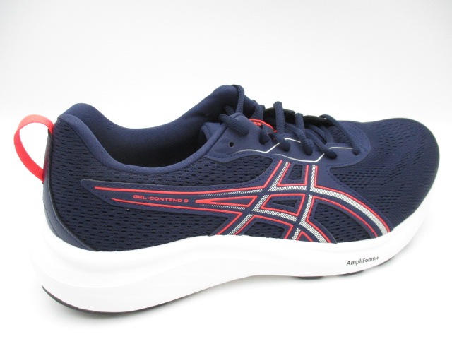 ASICS アシックス　GEL-CONTEND 9 406　ネイビー/レッド　エクストラワイド