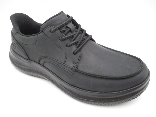 スケッチャーズ SLIP-INS RelaxedFit HASTING-ROWELL 205640-BBK (幅広4E相当)
