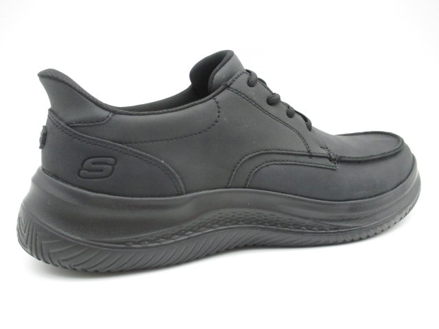 スケッチャーズ SLIP-INS RelaxedFit HASTING-ROWELL 205640-BBK (幅広4E相当)