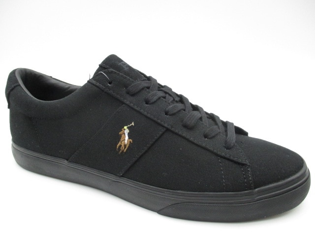 POLO　RALPH LAUREN SAYER-NE-SNEAKERS-VULC ブラック/ブラック