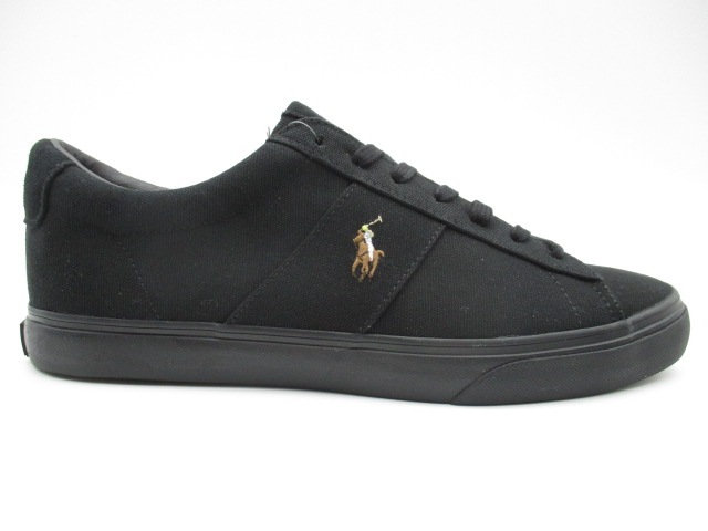 POLO　RALPH LAUREN SAYER-NE-SNEAKERS-VULC ブラック/ブラック