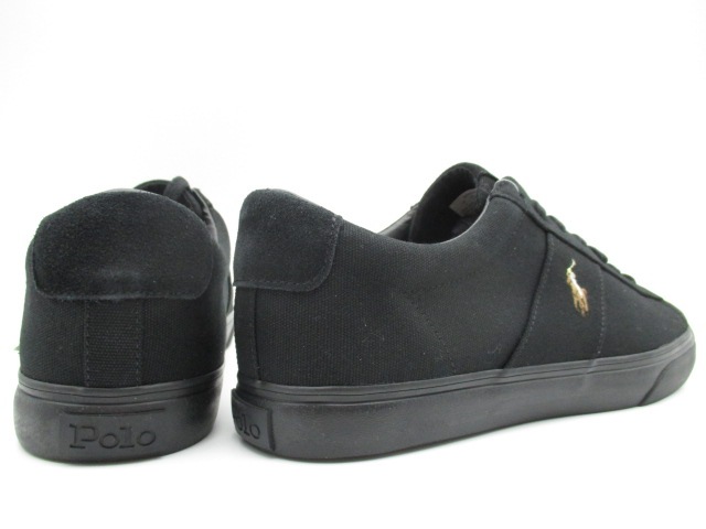 POLO　RALPH LAUREN SAYER-NE-SNEAKERS-VULC ブラック/ブラック