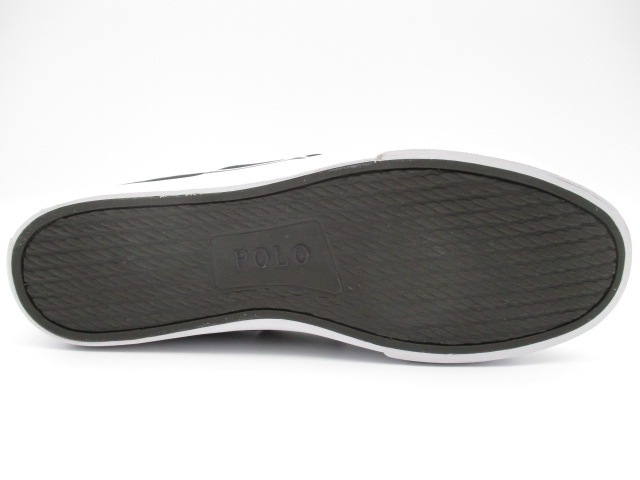 POLO　RALPH LAUREN SAYER-NE-SNEAKERS-VULC ブラック/ホワイト