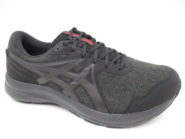 ASICS アシックス　GEL-CONTEND7 WP 001　ブラック/ブラック　エクストラワイド