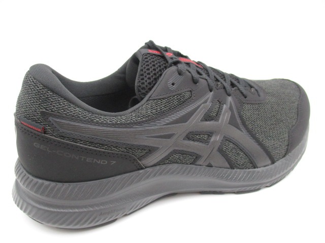 ASICS アシックス　GEL-CONTEND7 WP 001　ブラック/ブラック　エクストラワイド