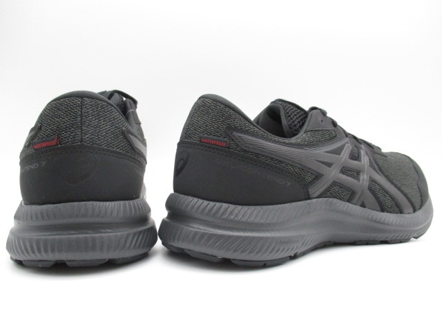 ASICS アシックス　GEL-CONTEND7 WP 001　ブラック/ブラック　エクストラワイド