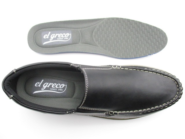 EL-GRECO by madras　1210 ブラック　幅広4E