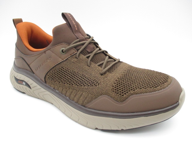 スケッチャーズ SLIP-INS Relaxed Fit Arch-Fit CROSSER-EMERIC 205340-BRN