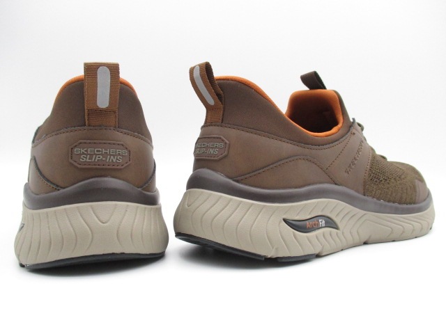 スケッチャーズ SLIP-INS Relaxed Fit Arch-Fit CROSSER-EMERIC 205340-BRN
