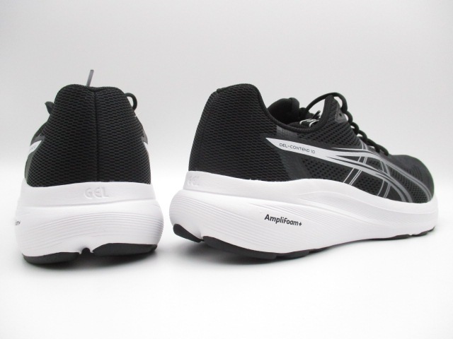 ASICS アシックス GEL-CONTEND 10 003 ブラック/ホワイト エクストラワイド(幅広4E～5E相当)
