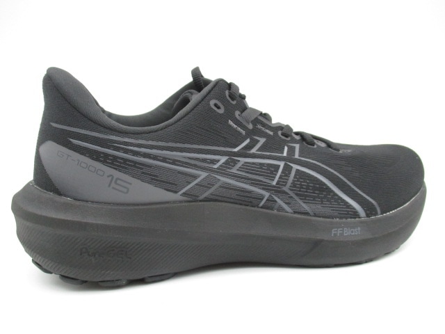 ASICS アシックス GT-1000 15 001 ブラック/ブラック エクストラワイド(幅広4E~5E相当)