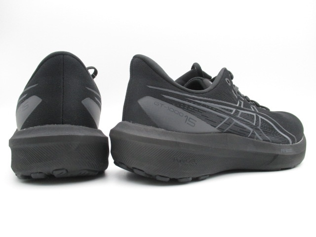 ASICS アシックス GT-1000 15 001 ブラック/ブラック エクストラワイド(幅広4E~5E相当)