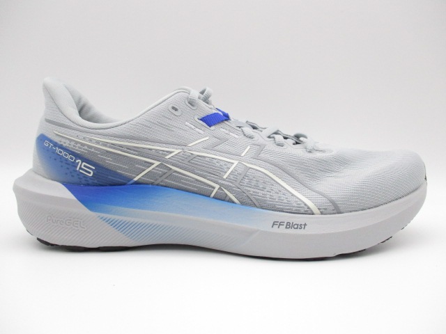 ASICS アシックス GT-1000 15 020 ライトグレー/ブルー エクストラワイド(幅広4E～5E相当)