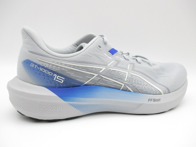 ASICS アシックス GT-1000 15 020 ライトグレー/ブルー エクストラワイド(幅広4E～5E相当)