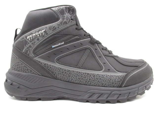 ダンロップ リファインド DU6015WP 超幅広【6E】 防水 ブラック