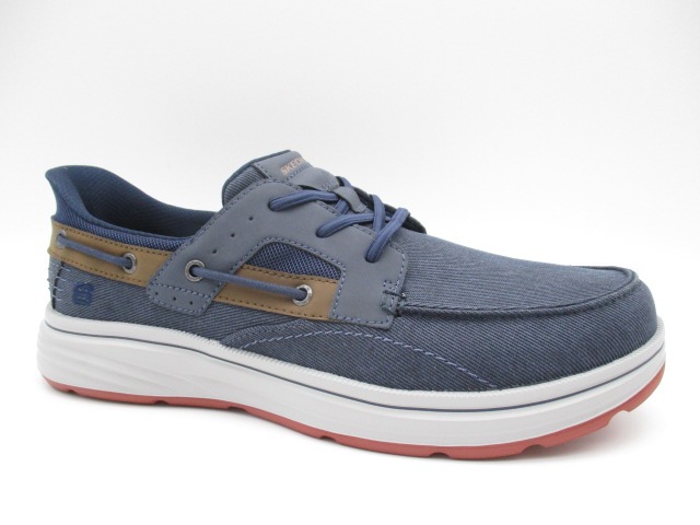 スケッチャーズ SLIP-INS Relaxed Fit :Troutt-Davey 205599-NVY
