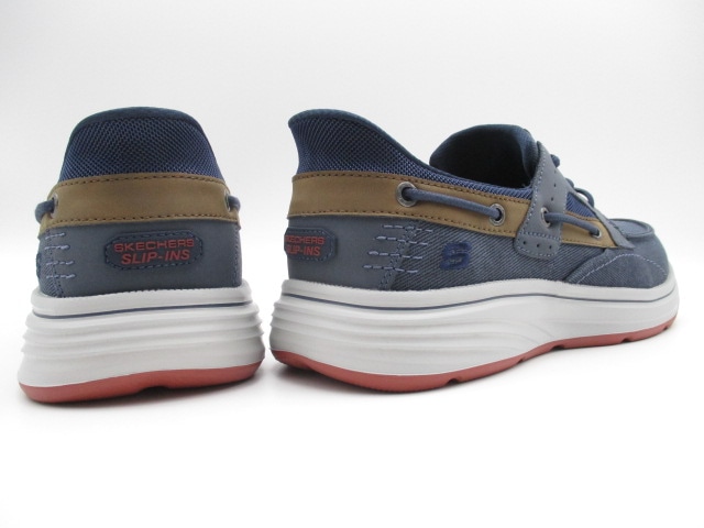 スケッチャーズ SLIP-INS Relaxed Fit :Troutt-Davey 205599-NVY