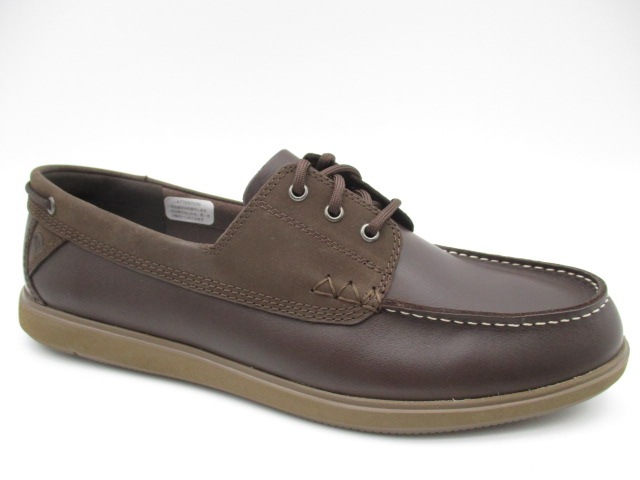 クラークス　Bratton Boat 779J Dark Brown Lea