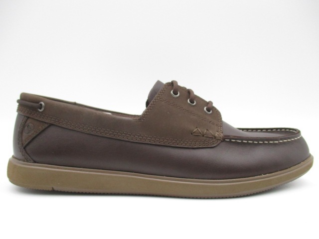 クラークス　Bratton Boat 779J Dark Brown Lea