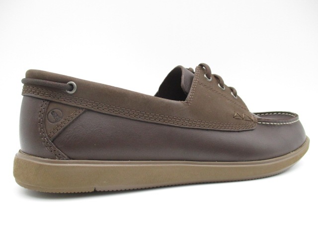 クラークス　Bratton Boat 779J Dark Brown Lea