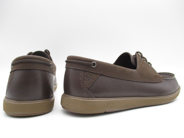 クラークス　Bratton Boat 779J Dark Brown Lea