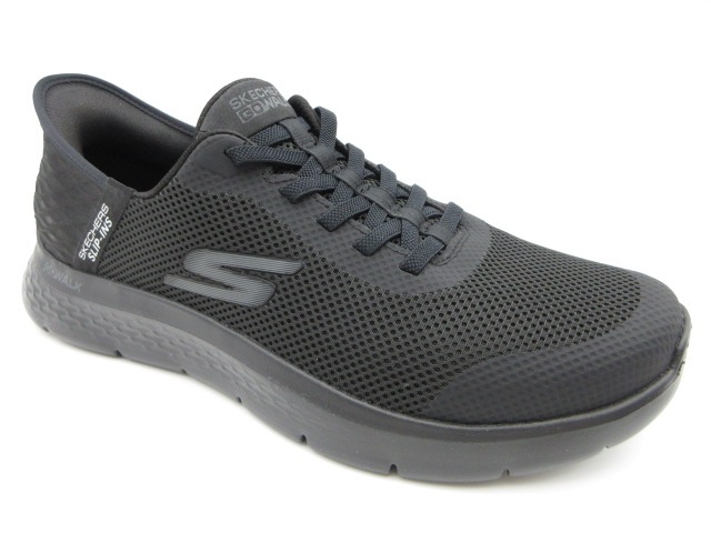 スケッチャーズ Slip-ins GO WALK FLEX-HANDS UP ワイドフィット(4E相当) 216324WW-BBK