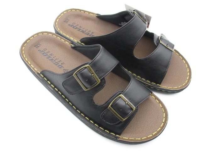 ダンロップ　コンフォートサンダル　DCS606　ブラック