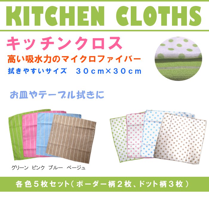 å󥯥ޥեСۿϤ3030cm (kitchen cloths 01)ԥ󥯡֥롼꡼󡢥١壴