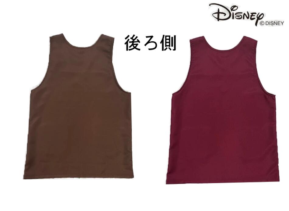 ディズニー キャラクター チップ＆デール総柄プリント ラン型 エプロン