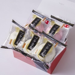 紅白ブタまん5個入（化粧箱入）|ブタまん 化粧箱入セット|ギフト・送料込セット