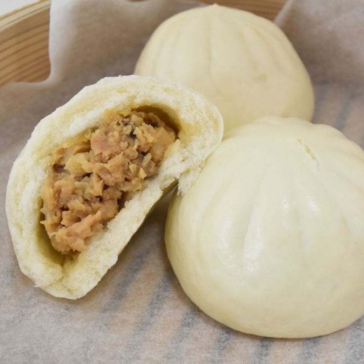 【工場直売特価】訳あり｜こだわり醤油の肉まん(120g×3個入) 簡易パッケージ