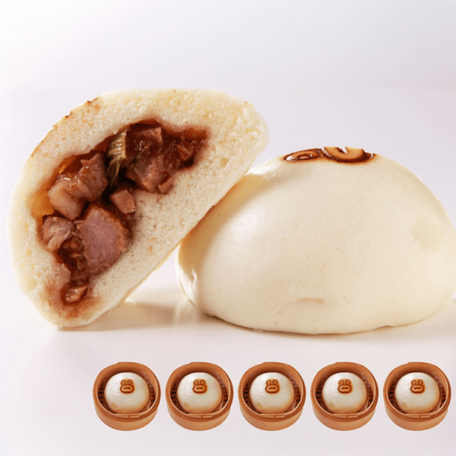 【完売しました】日向坂46「7回目のひな誕祭」コラボ商品　ポカまん(豚角煮まん)5個セット 送料込み メモリアル包装紙付き