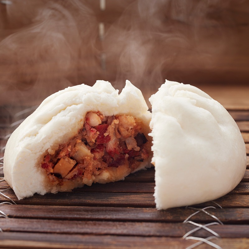 江戸清　人気中華まんセット（化粧箱入）<br>ブタまん　エビチリまん　豚角煮まん　チャーシュー包　すき焼きまん　クルミ入り黒ゴマあんまん　