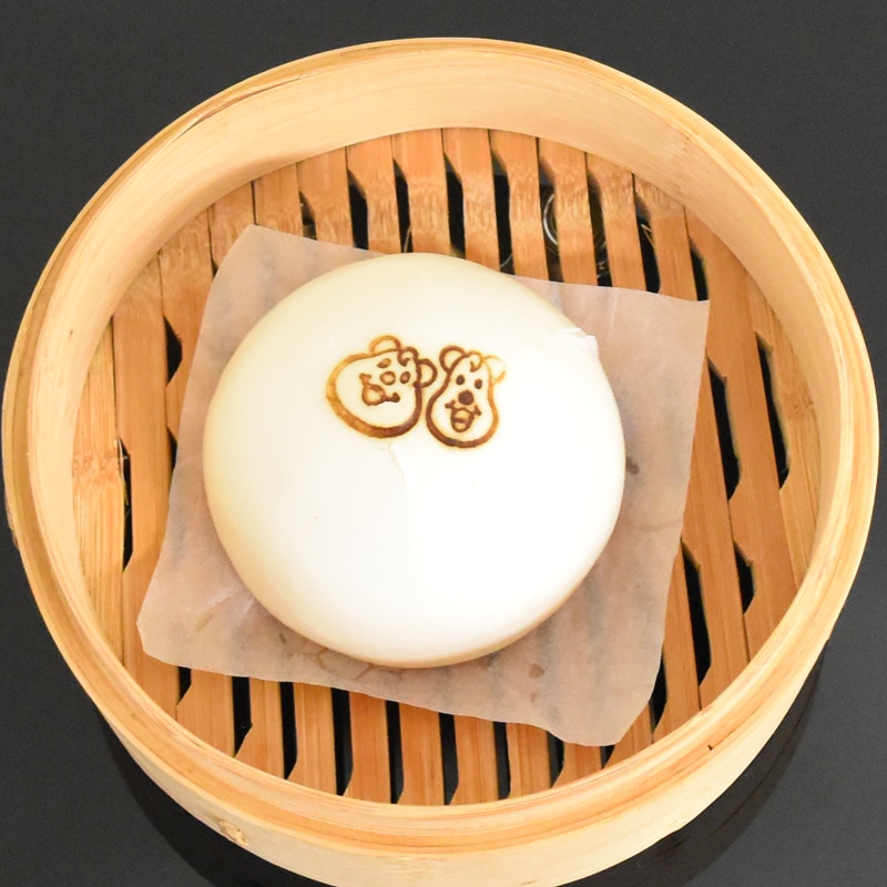 Pick&Rollまん B2リーグ横浜エクセレンスコラボ商品 ヨコハマ応援肉まん マスコットの顔をデザインした特製の肉まん オンラインショップ限定