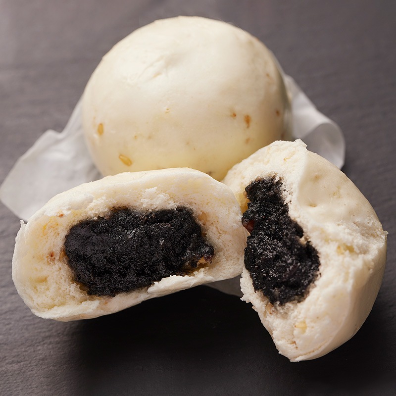 お江戸の黒ゴマあんまん(1箱10個入)~お江戸シリーズ