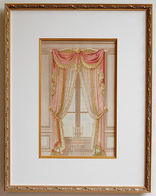 フゥシエ「第19番 アンピール様式のカーテン」