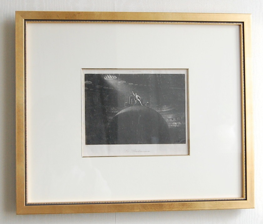 ミルトン「失楽園」より「王位に就くサタン」1824年原本