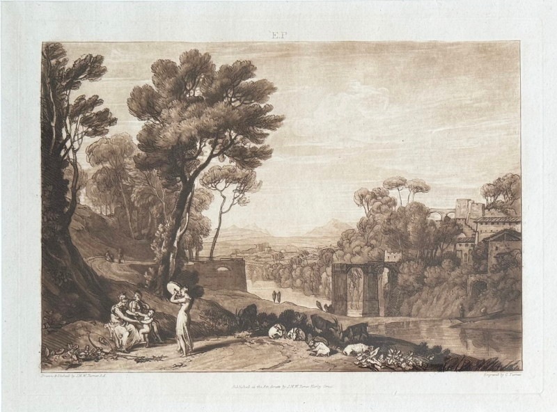 J.M.W.�����ʡ���Liber Studiorum�դ��ֽ��ȥ���Х���1807ǯ ����