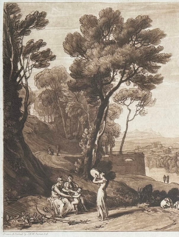 J.M.W.�����ʡ���Liber Studiorum�դ��ֽ��ȥ���Х���1807ǯ ����