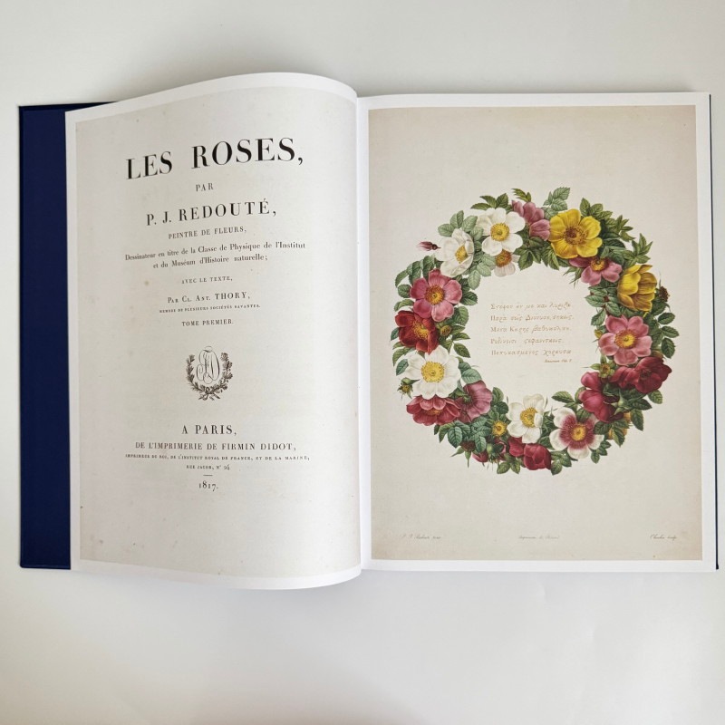 豪華・大型本□ルドゥーテ書籍「バラ図譜(Les Roses)」