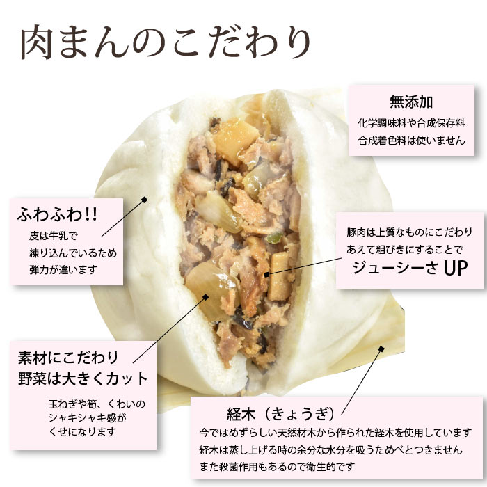 三味まん 肉まん 海鮮まん 野菜まん 中華まん通販 聘珍樓