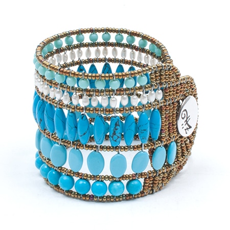 ziio ジーオ ブレスレット ziio] MONOCROMO BRACELET ( BLUE ) | KANEMAN E-STORE