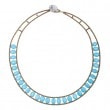 [ziio] GIRO NECKLACE ( BLUE )