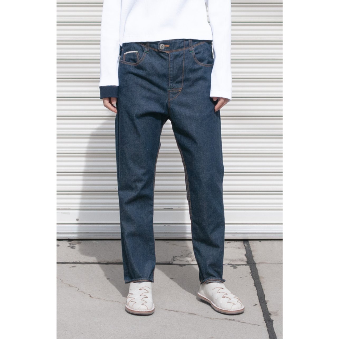 RaPPELER] classic selvedge denim_NAVY(50) | KANEMAN E-STORE
