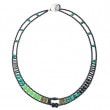 [ziio] GIRO NECKLACE ( DARK GREEN )