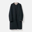 [HARRISS De Relax] Cashmere reversible coat_BLACKBEIGE(80)
