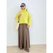 [Harriss  Keiko Okamoto] Wide pants_Light Brown(72)