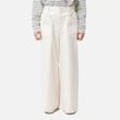 [le ciel de HARRISS] Side Seamless Sailor Pants_Off white(02)